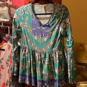 Matilda Jane Evergreen top